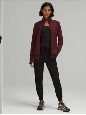 Lululemon Sights Seen Jacket ref Merlot size 14